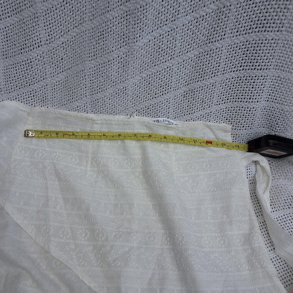 Saints Secrets white lace Faux wrap skirt S - Picture 7 of 12